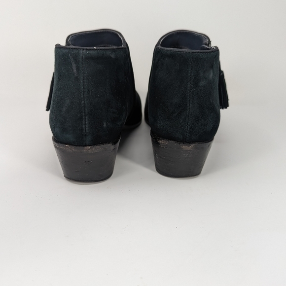 Vionic Serena Black Suede Ankle Boots Orthaheel Booties Wms Sz 10‎ - Picture 9 of 9